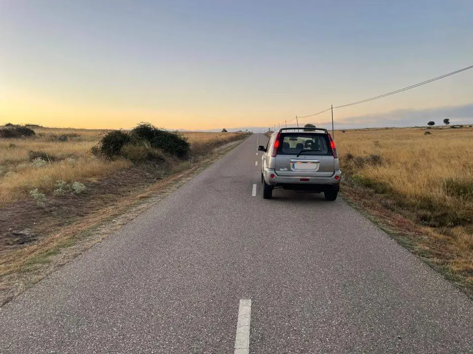 Ancho del tramo Rabanales-Grisuela de la carretera provincial ZA-P-2435