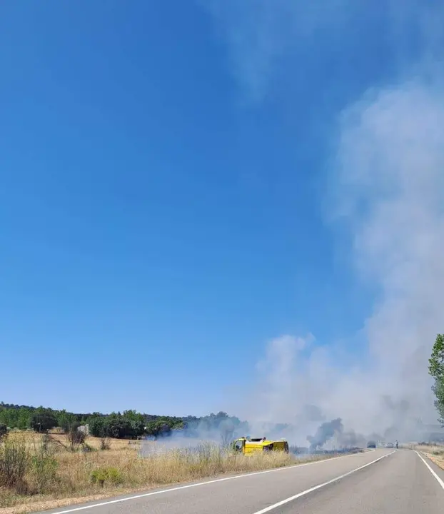 Incendio Pumarejo de Tera