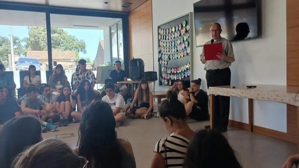 160 jóvenes zamoranos participan en las Jornadas Mundiales de la Juventud celebradas en Lisboa. Fotografía: Diócesis de Zamora