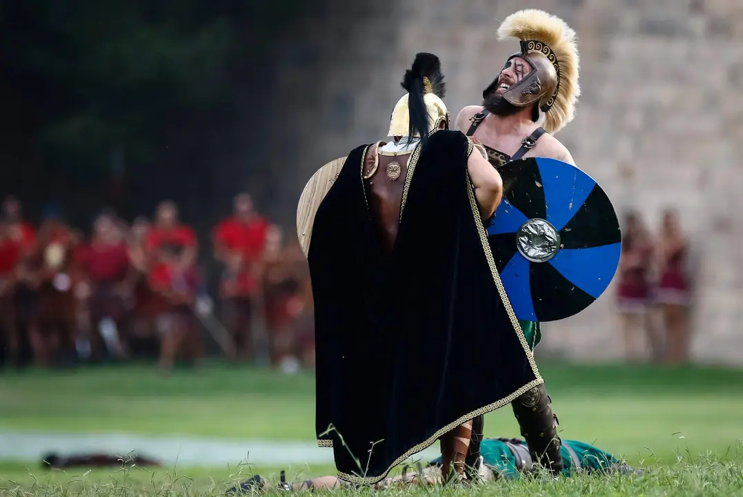 Recreación histórica batalla por la conquista de Qart Hadasht