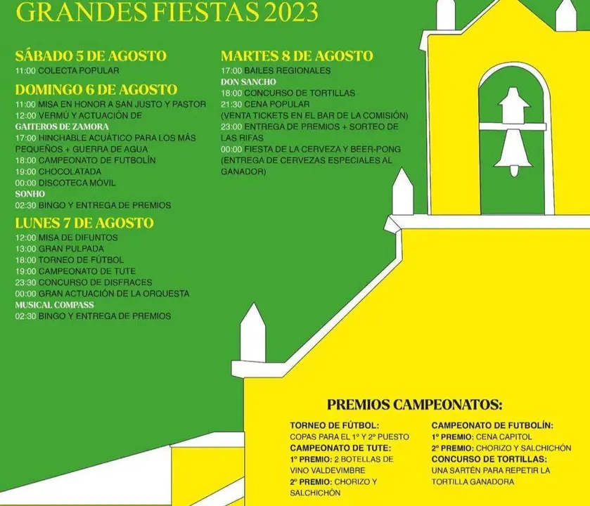 Cartel de fiestas, Villalverde