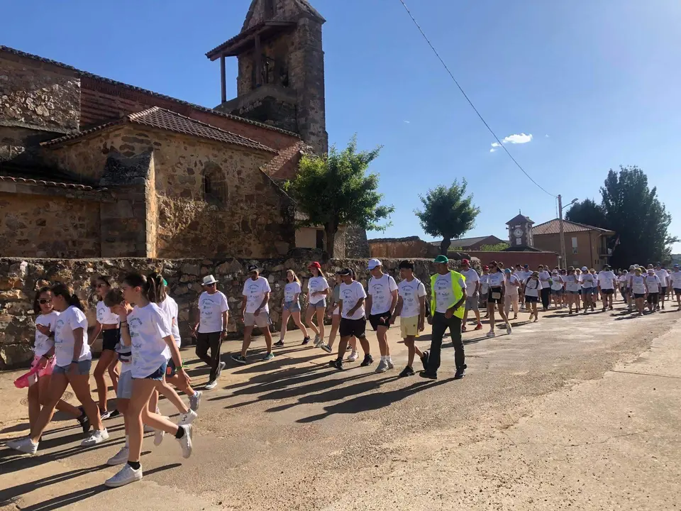 Marcha solidaria en Micereces de Tera