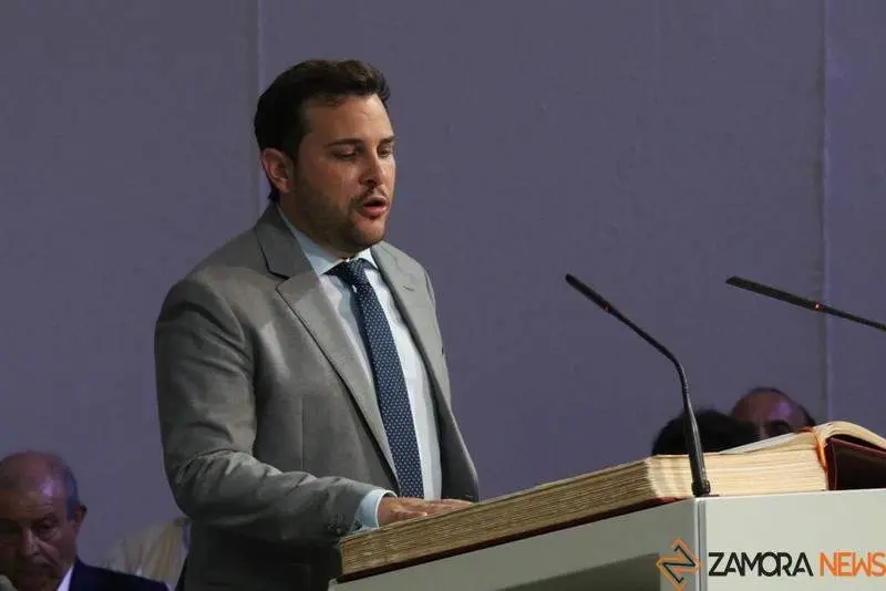 El vicepresidente primero de la Diputación de Zamora, Víctor López de la Parte