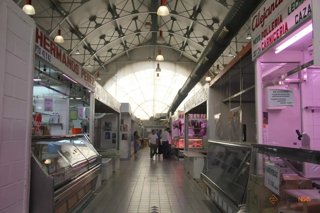Interior del Mercado de Abastos
