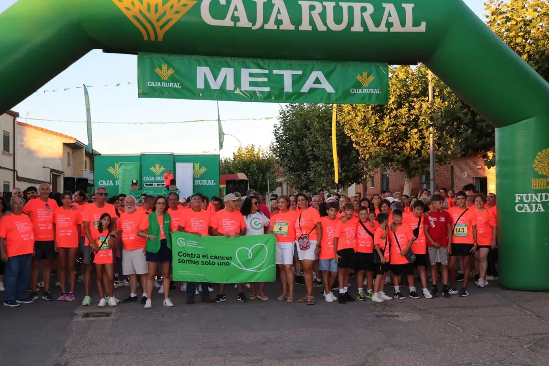 III Marcha contra el cáncer Coreses