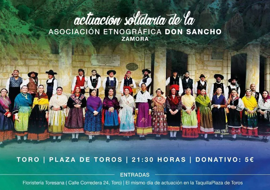 Cartel actuación solidaria por la investigación contra cáncer