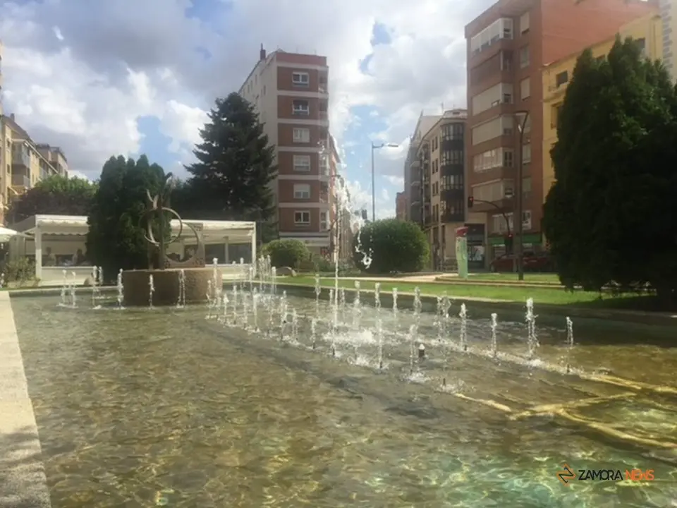 Fuente del parque Eduardo Barrón