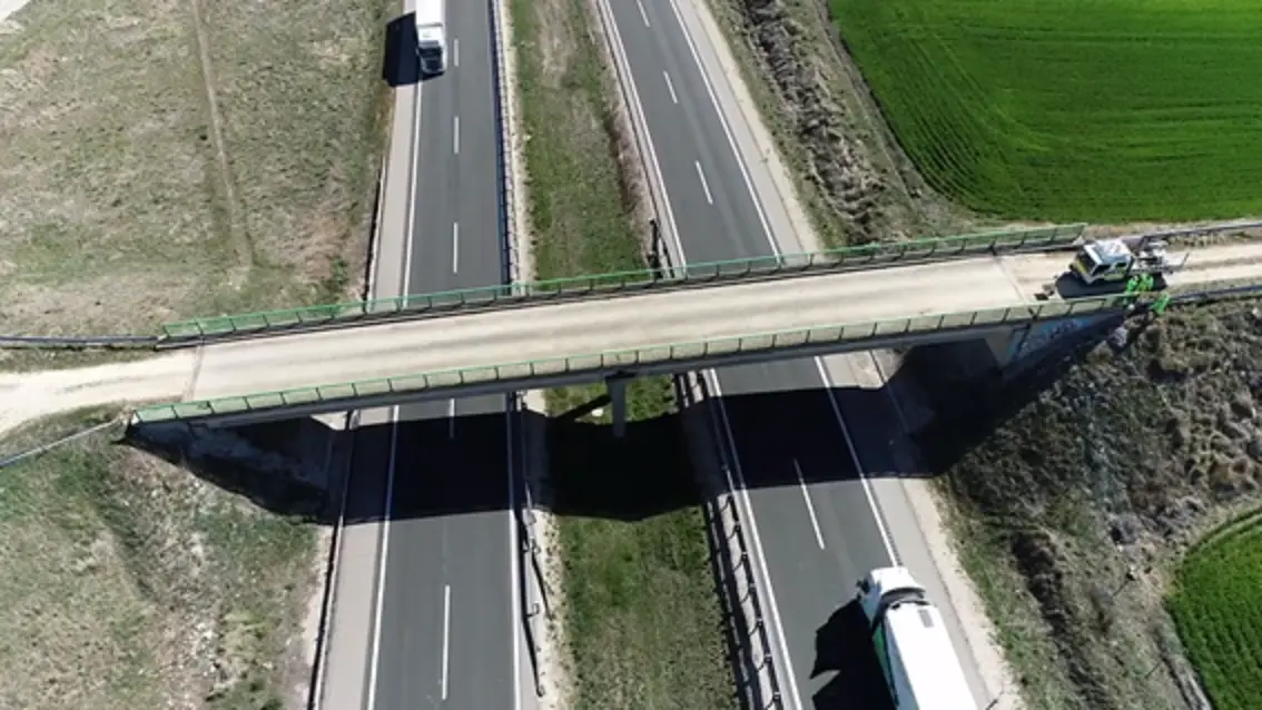 El tramo de la AP-1 adjudicado a Tecopysa es de unos 18 kilómetros.