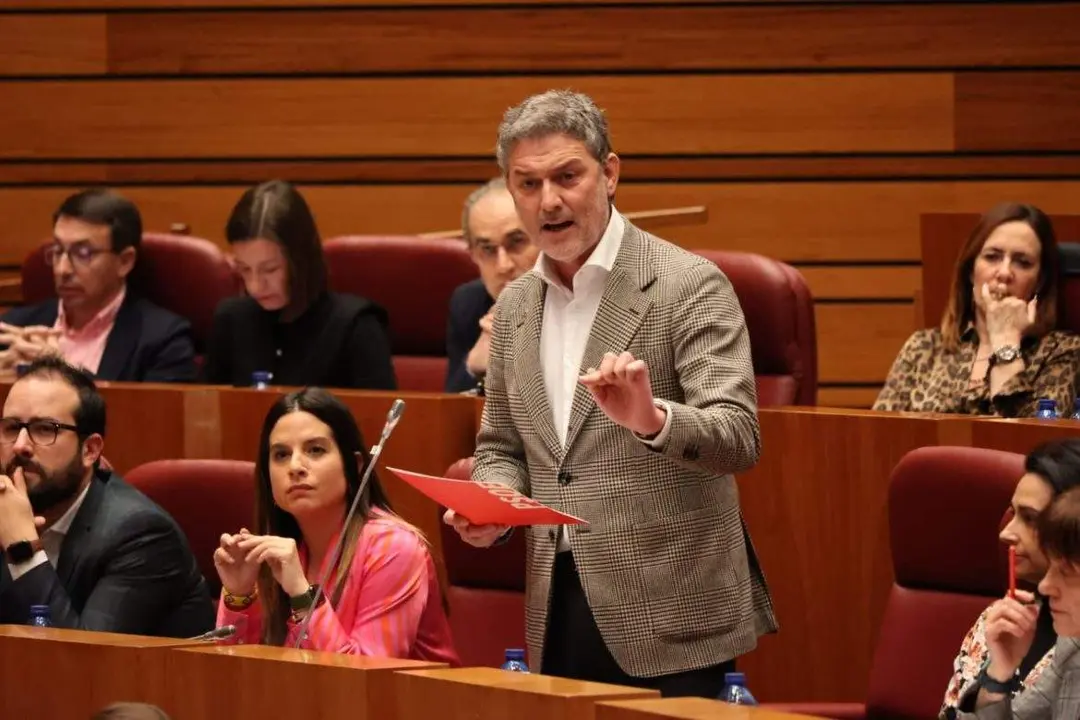 Secretario de Medio Ambiente del PSOE de Castilla y León y portavoz del área en las Cortes de Castilla y León, José Luis Vázquez