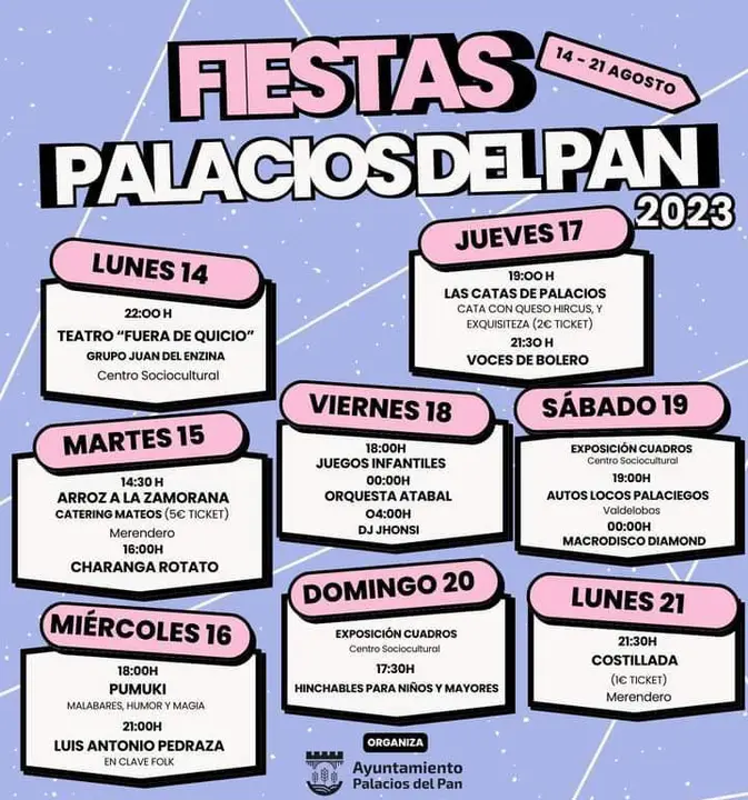 fiestas Palacios del Pan