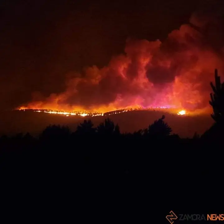 Incendio Sierra de la Culebra