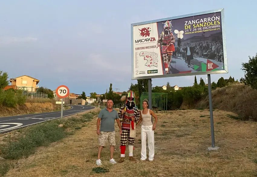 Cartel Zangarrón de Sanzoles