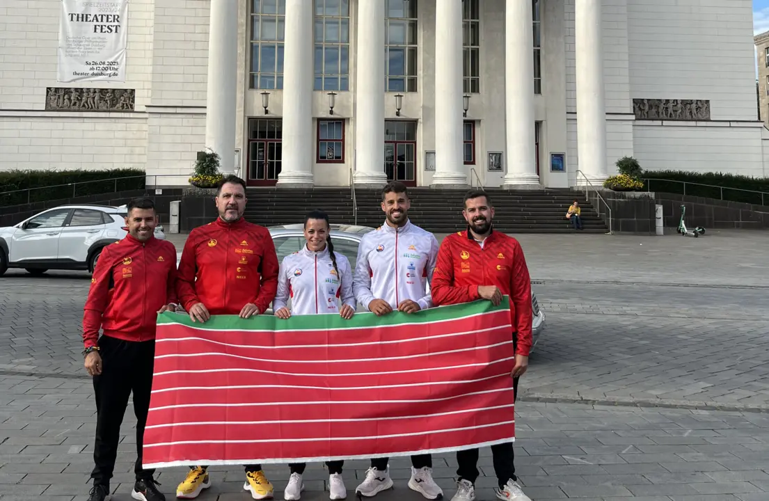 Representación zamorana en el Campeonato del Mundo de Sprint en Duisburg 2023