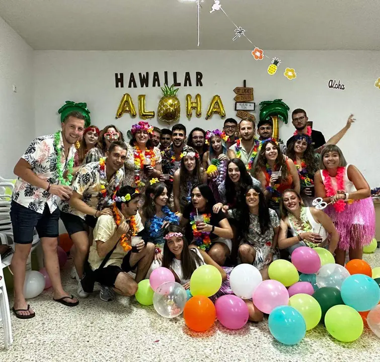 Fiesta Hawaina en Aguilar de Tera