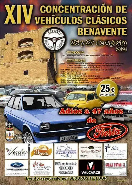 Concentración de coches Benavente