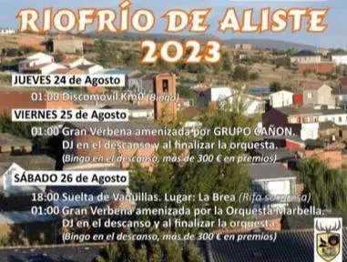 cartel Riofrio de Aliste
