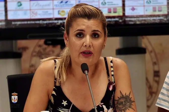 Elena Justo, concejala de deportes Benavente
