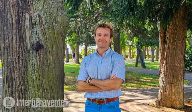 Javier Vega, concejal de Medio ambiente en Benavente. Imagen Interbenavente