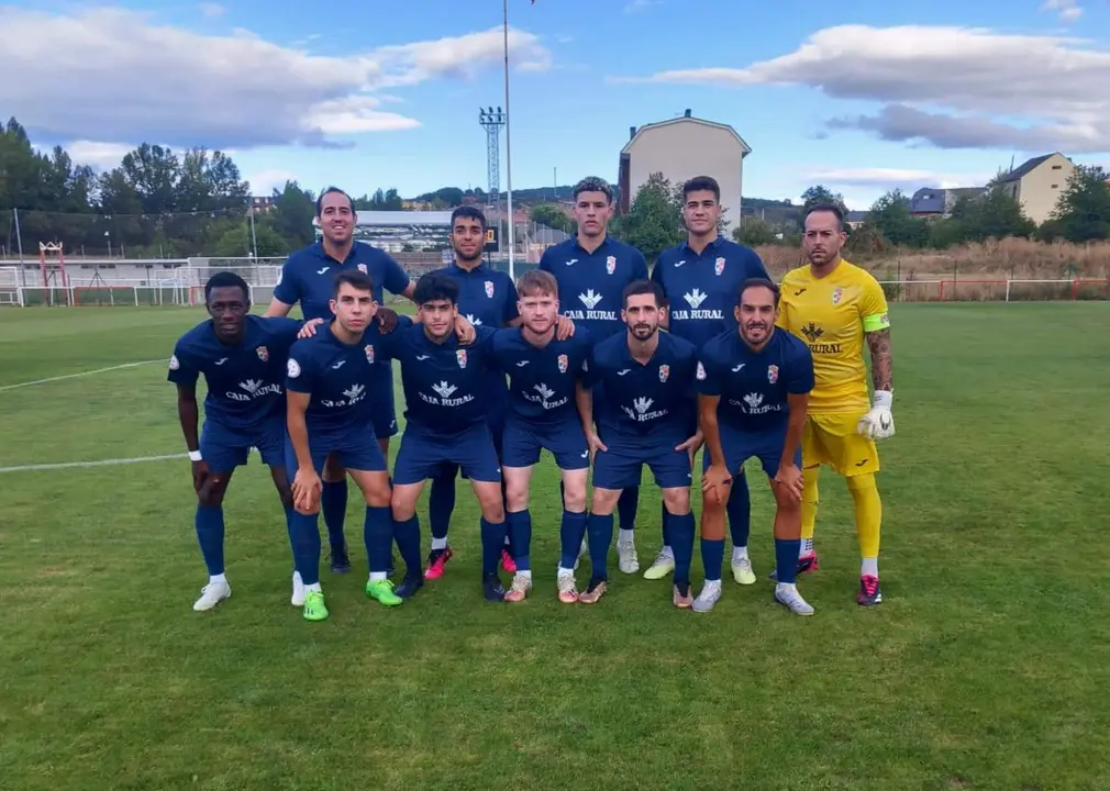 once inicial del Villaralbo ante el Atlético Bembibre