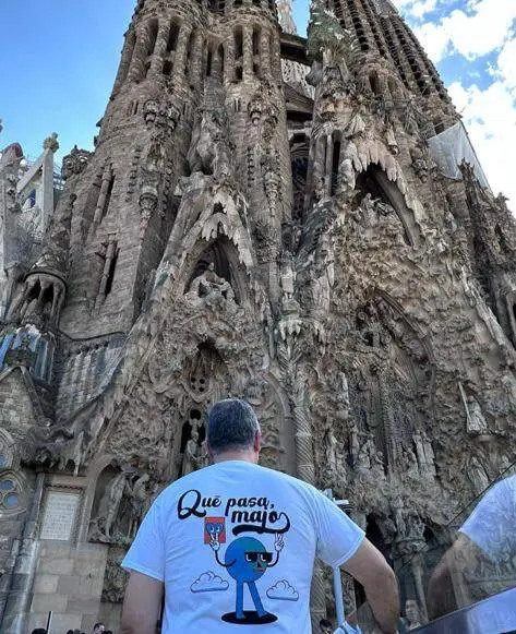 Jesús María Prada, con moda zamorana Imagen instagram