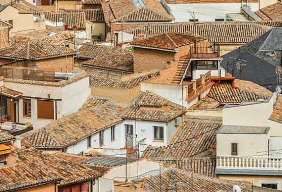 Pueblo. Fotografía de archivo