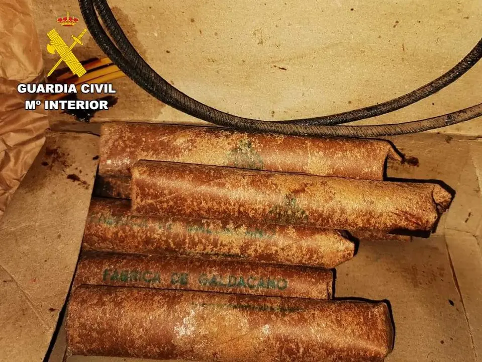 Explosivos localizados