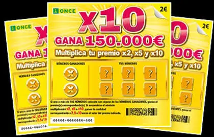 boleto de la rasca “X10”