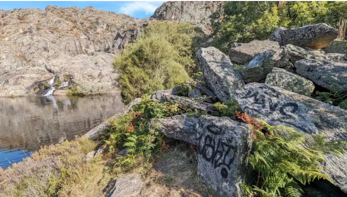 Vandalismo Parque Natural Lago de Sanabria