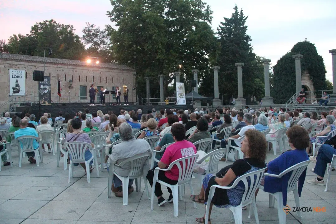 Concierto del quinteto de metal Pucela Brass dentro del Festival Hispano Luso