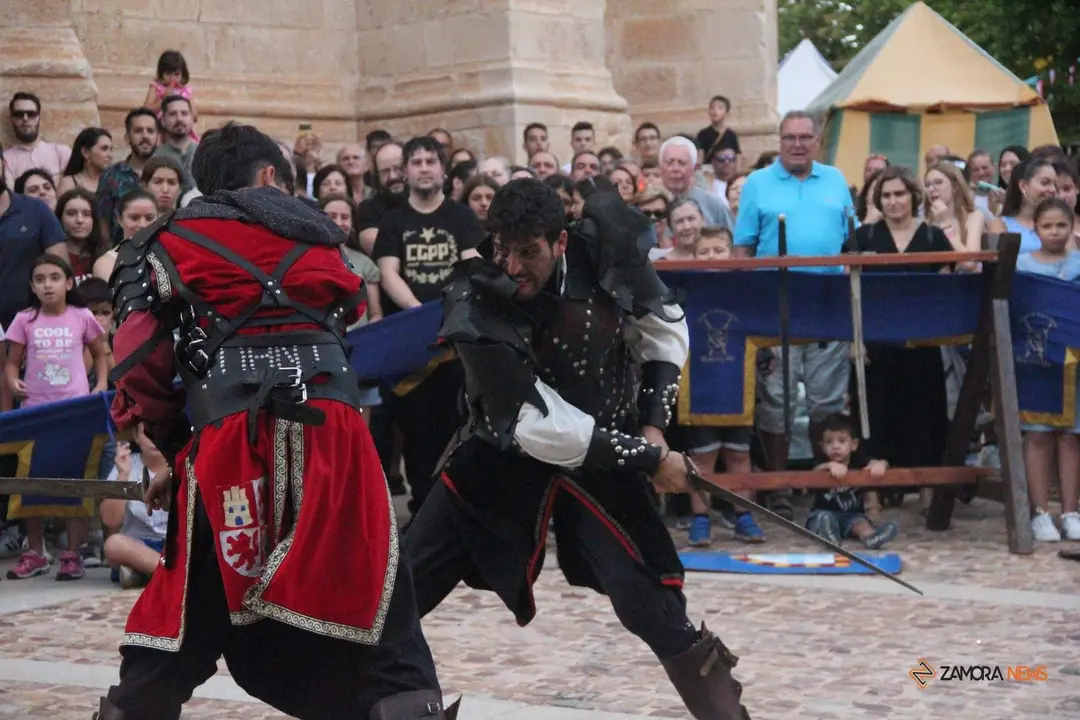 Torneo medieval de caballeros