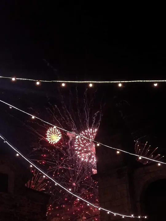 Fuegos artificiales Puebla de Sanabria