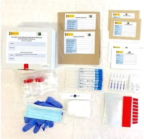 kits de toma de muestras para  análisis toxicológico