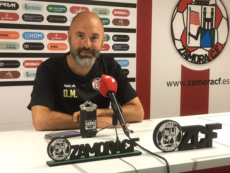 David Movilla analiza la previa ante el Compostela