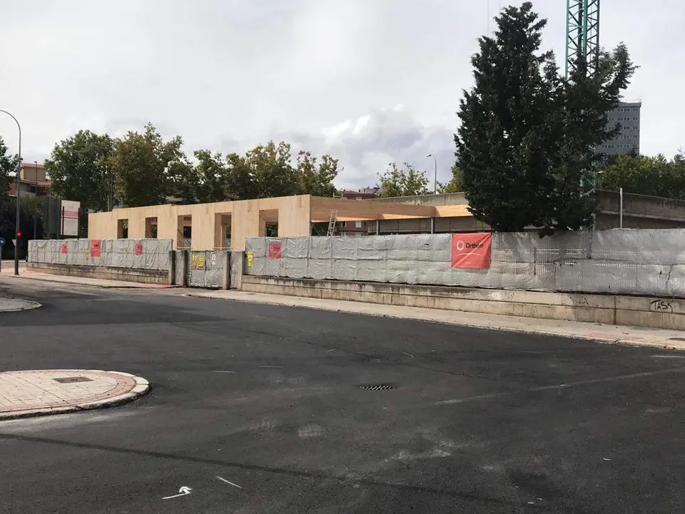 Obras centro cívico Zamora