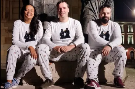 Pijamas de la Semana Santa de Zamora. Santiago Textil