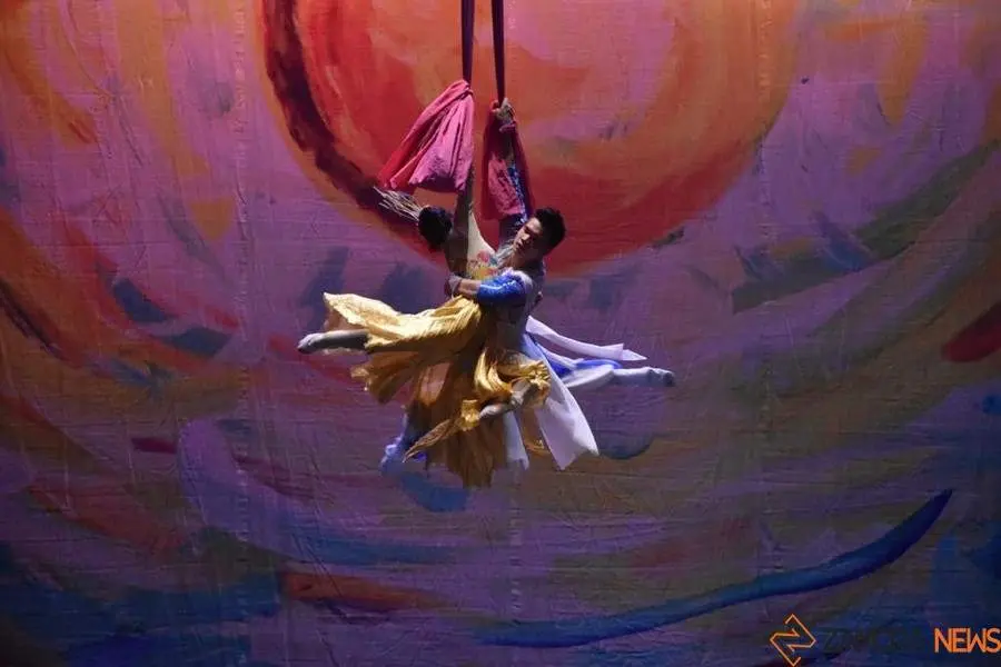 Circo acrobático de China