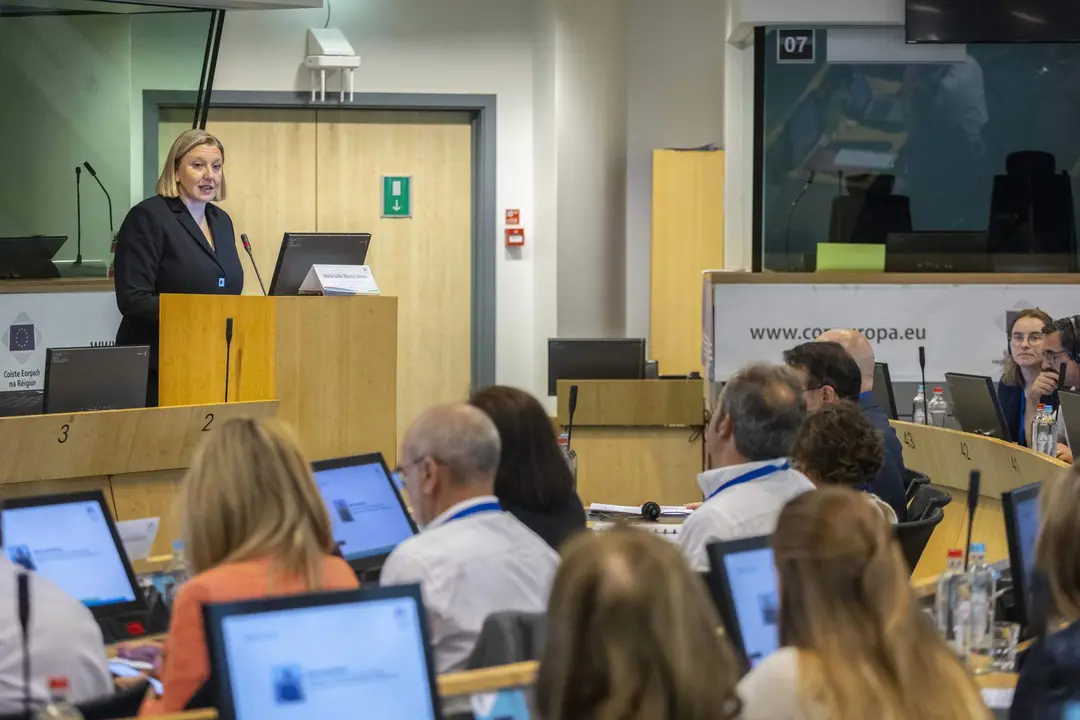 Presentación del programa 'Rural Care' en Bruselas
