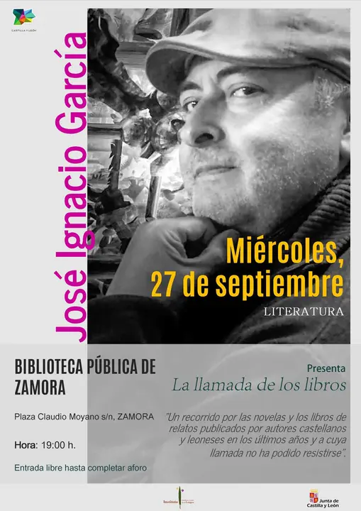José Ignacio García. La llamada de los libros