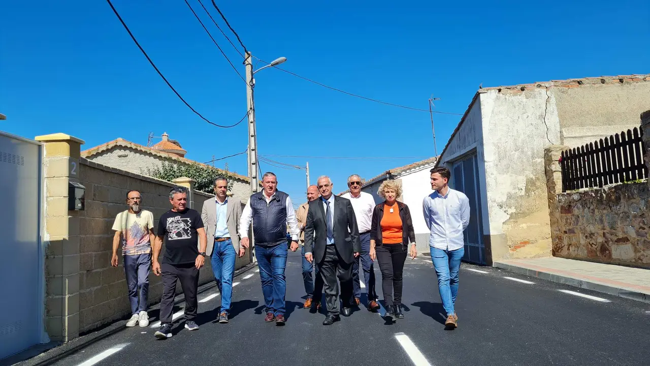 Obras mejora travesía de Entrala