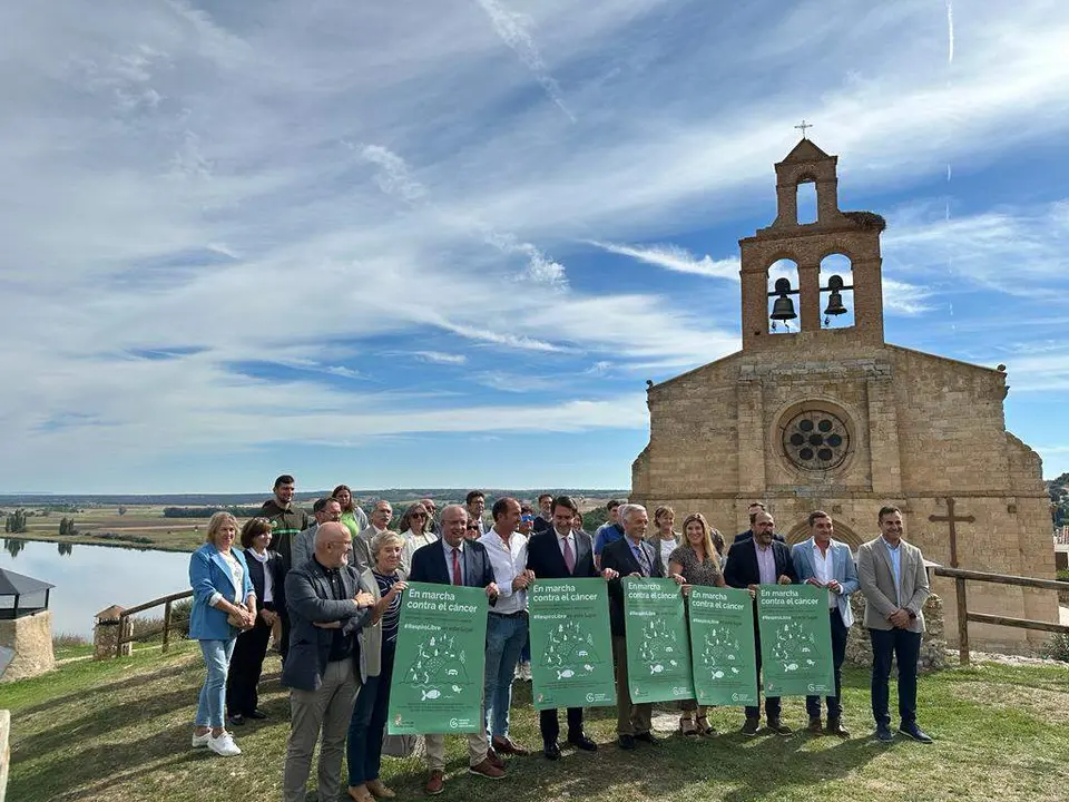 Presentación del proyecto 'Espacios sin humo' entre la Junta de CyL y la AECC
