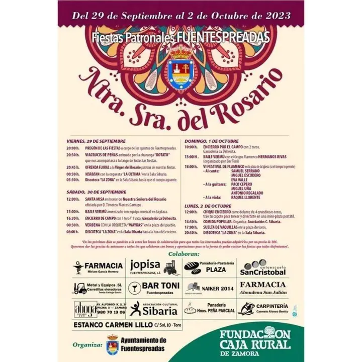 Cartel Fuentespreadas