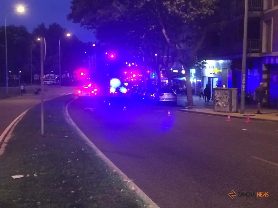 Accidente en la avenida Cardenal Cisneros
