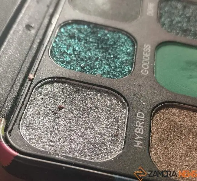Maquillaje con purpurina