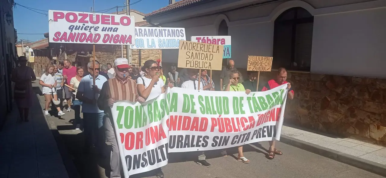 Protesta ZBS Tábara
