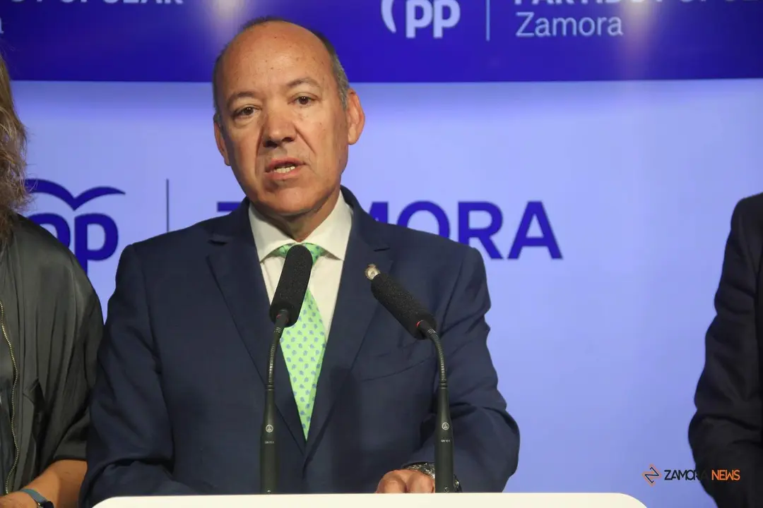 El Senador y Presidente del Partido Popular de Zamora, José María Barrios
