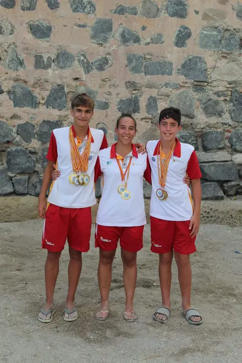 Guillermo Revilla, Carolina Ganado y Diego Palazuelo