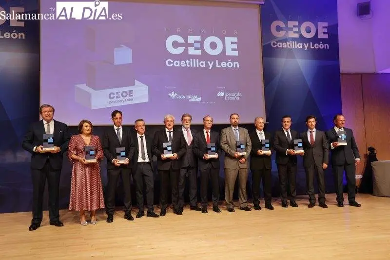 Premios CEOE Castilla y León vía Salamancartvaldia.es