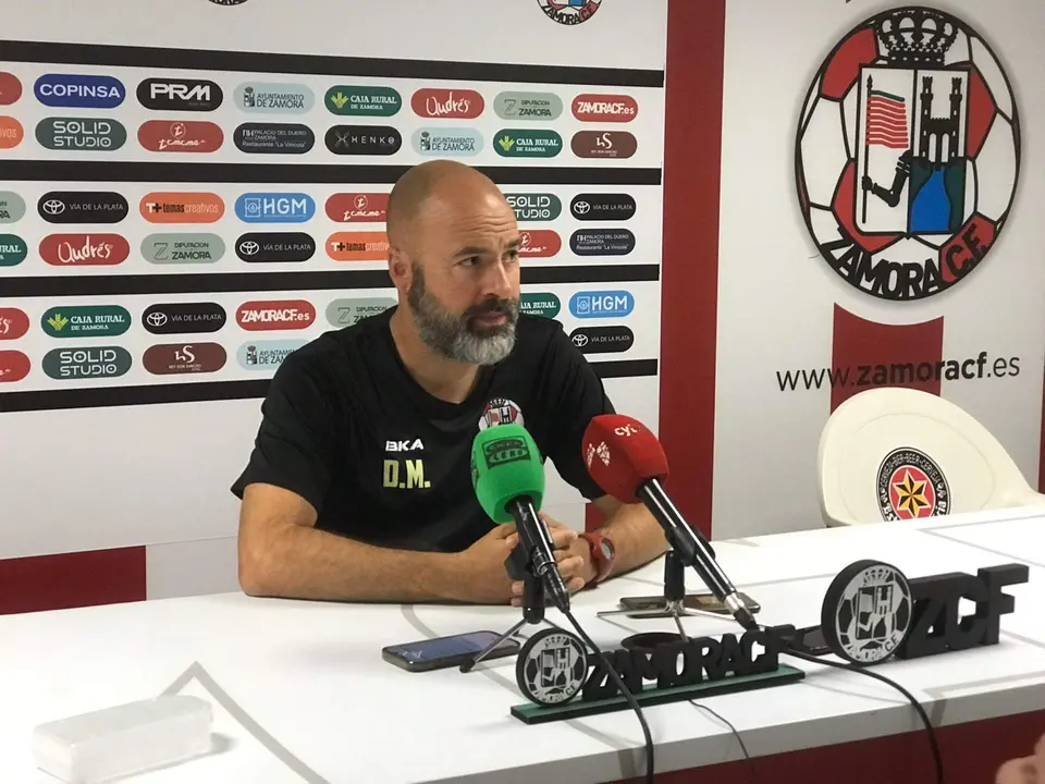 David Movilla, en la previa vs Ourense