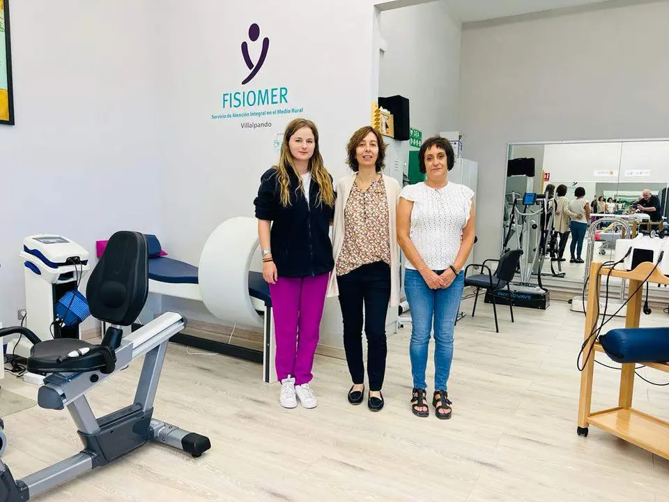 Visita centro ASPAYM en Villalpando