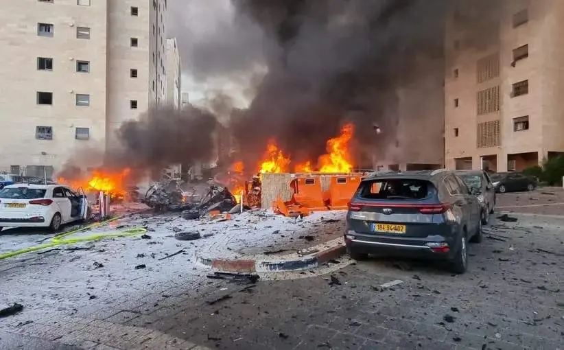 Ataque de Hamás contra Israel. Fotografía: @Defensa_Israel. Imagen de archivo